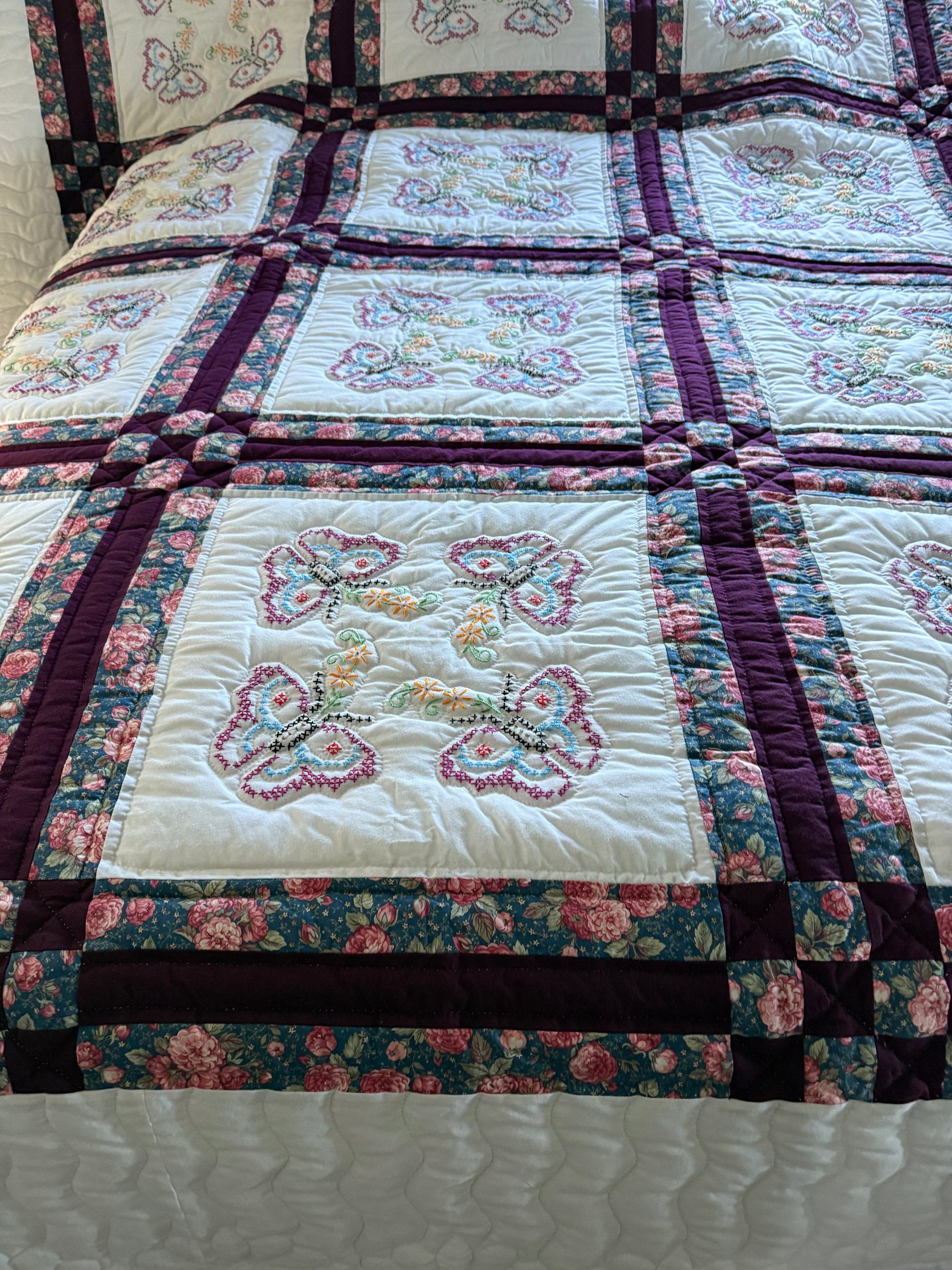 Amish Quilt (Cross Stitch w/ butterflies) - Simple Life Amish Store