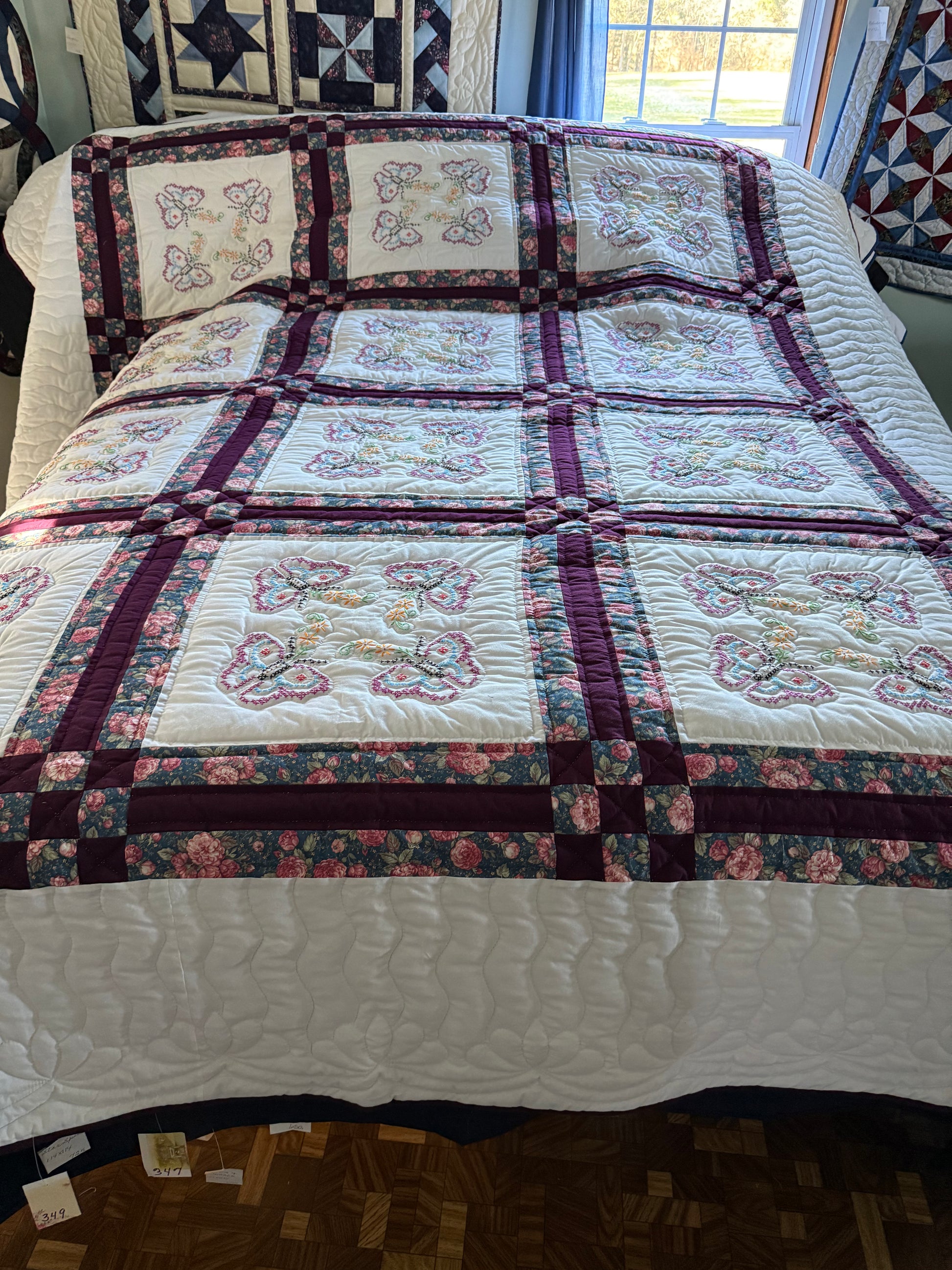 Amish Quilt (Cross Stitch w/ butterflies) - Simple Life Amish Store