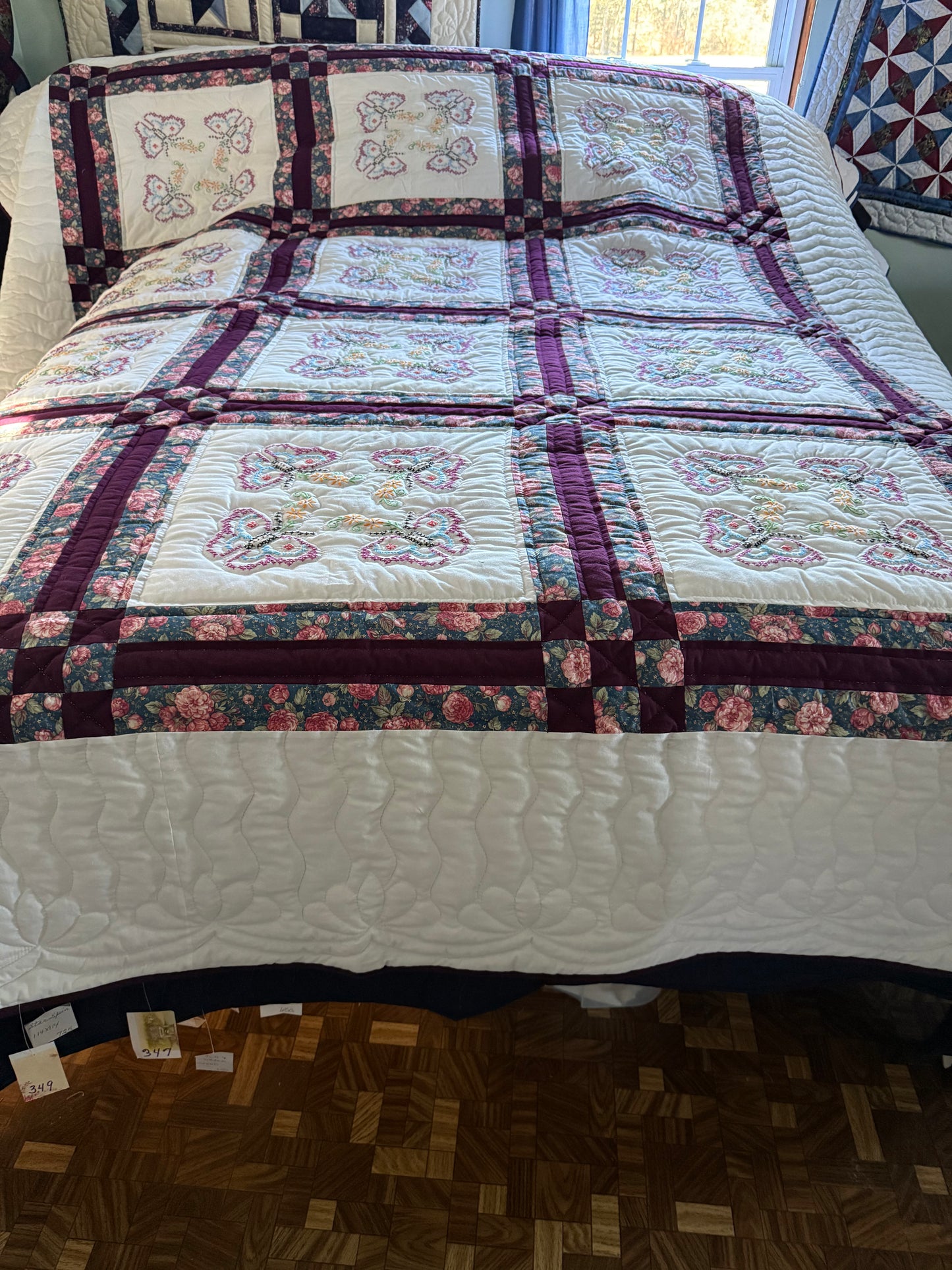 Amish Quilt (Cross Stitch w/ butterflies) - Simple Life Amish Store