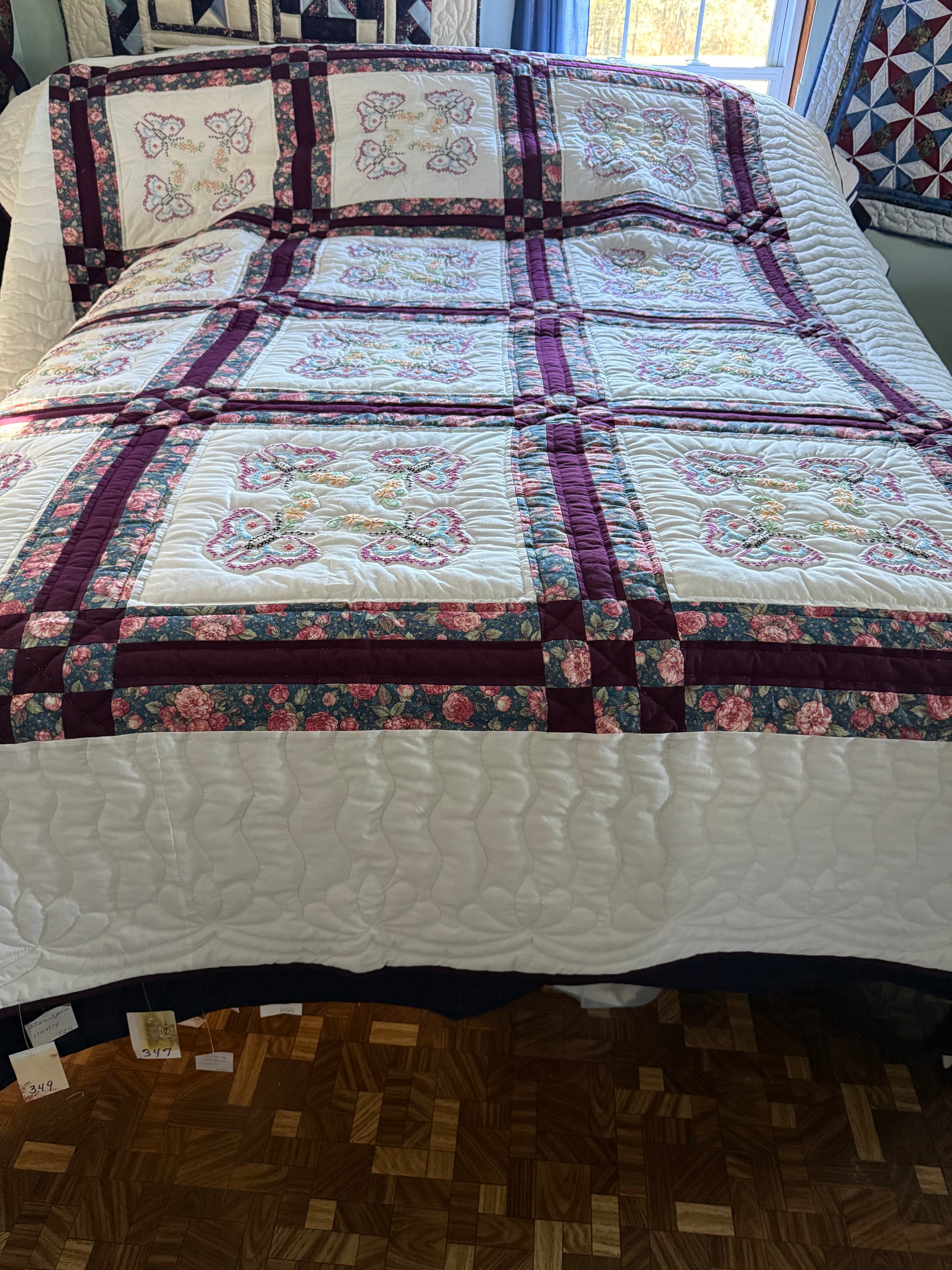 Amish Quilt (Cross Stitch w/ butterflies) - Simple Life Amish Store