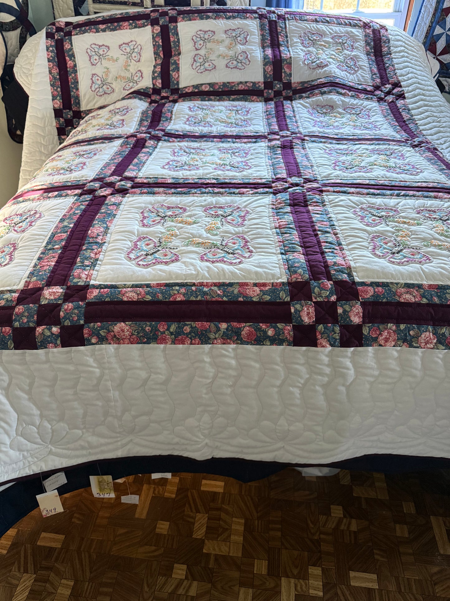 Amish Quilt (Cross Stitch w/ butterflies) - Simple Life Amish Store