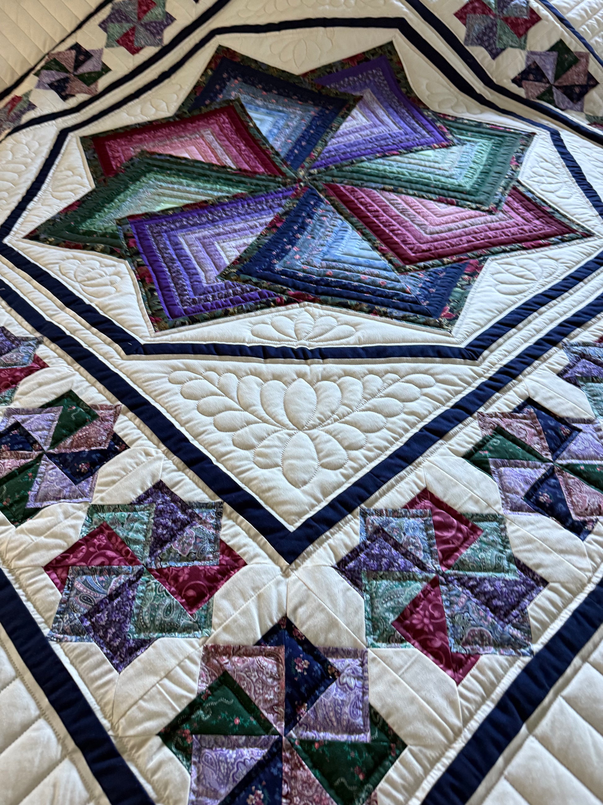 Amish Quilt (Star Spin) - Simple Life Amish Store