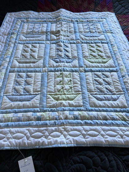 Baby quilt (Sailboats) - Simple Life Amish Store