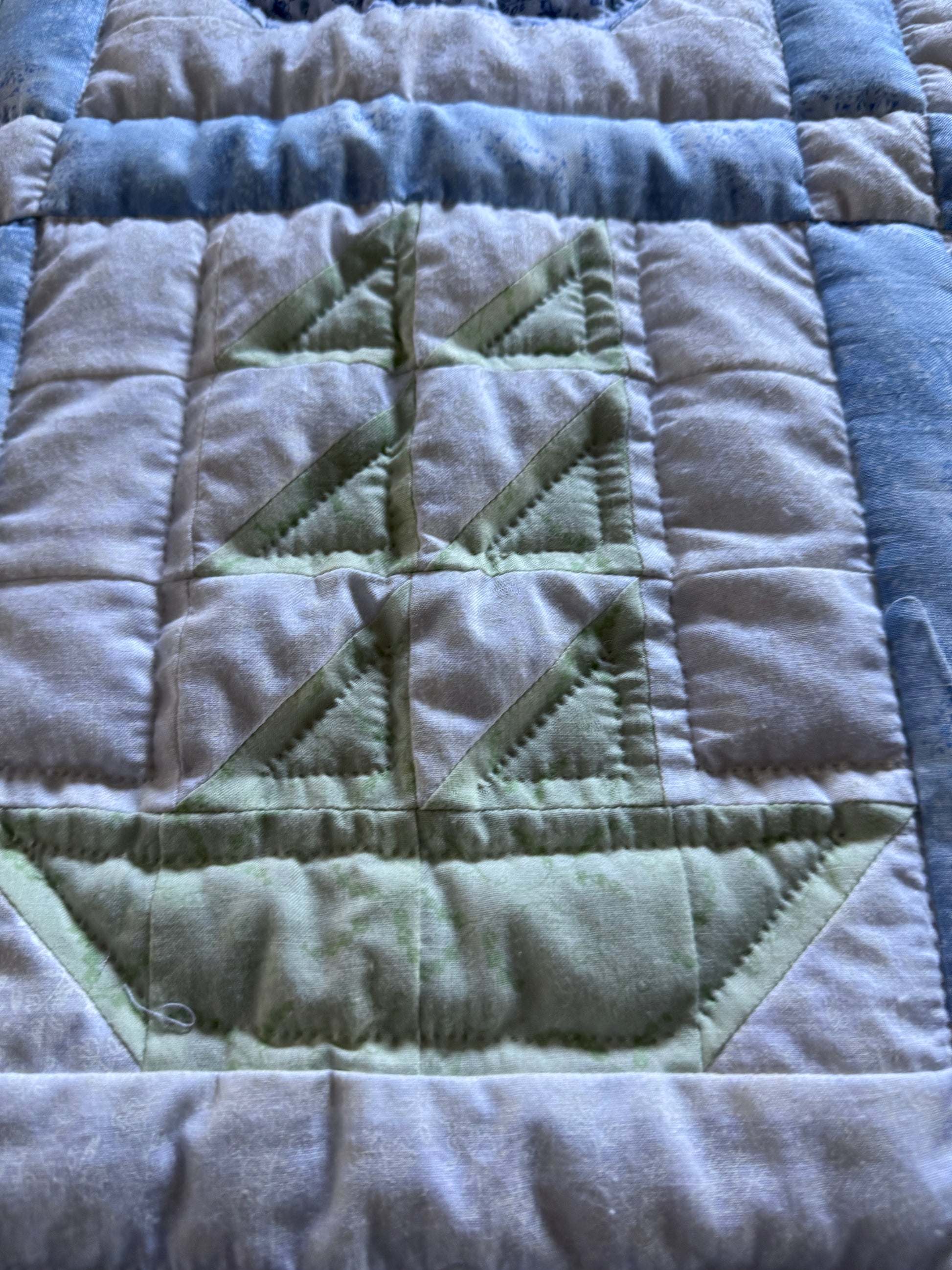 Baby quilt (Sailboats) - Simple Life Amish Store
