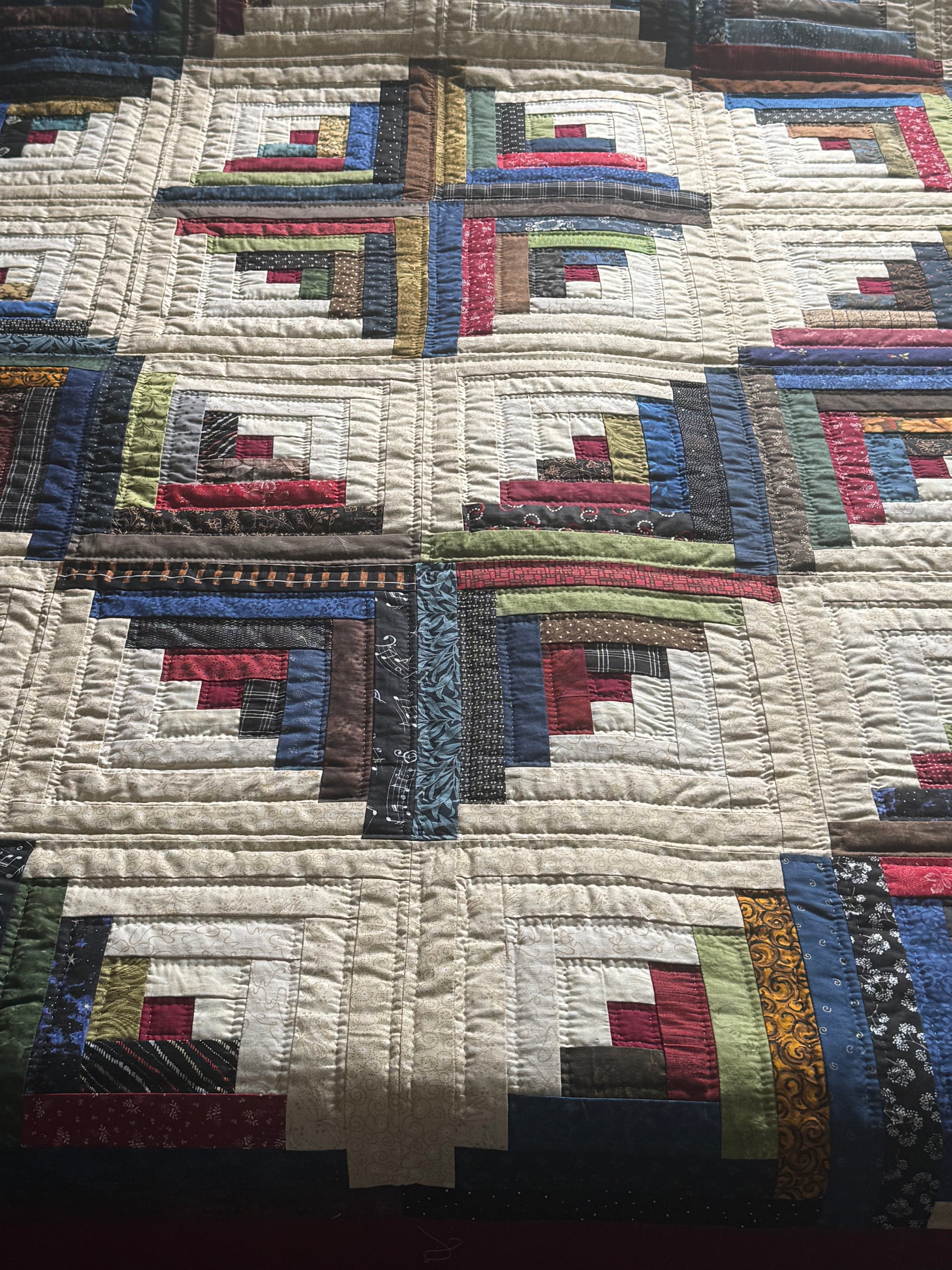 Amish Quilt (Log Cabin) - Simple Life Amish Store