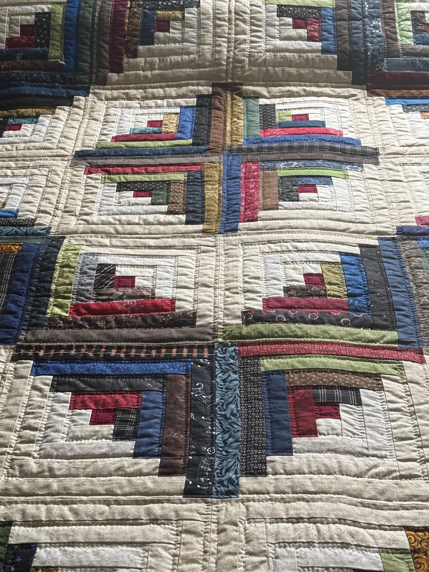 Amish Quilt (Log Cabin) - Simple Life Amish Store