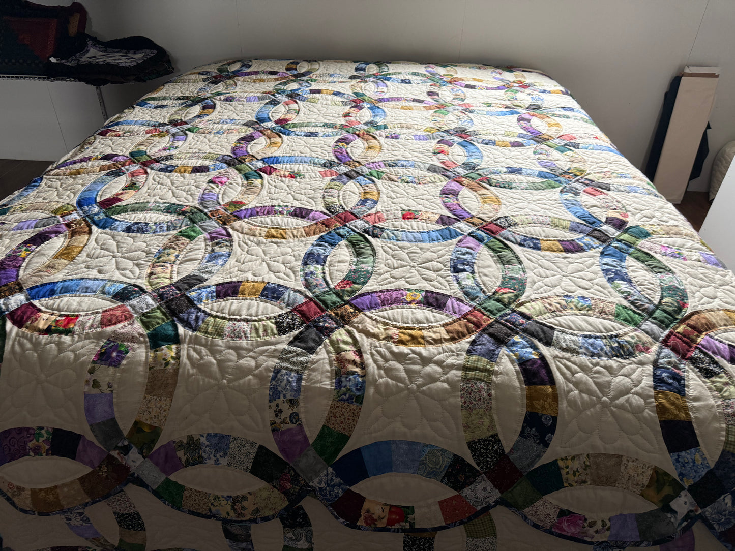 Amish Quilt (Wedding Ring) Queen size