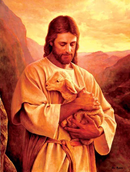 0892 Lost Lamb 500 pc Puzzle - Simple Life Amish Store