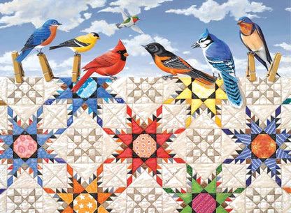 0229 Feathered Stars 500 pc Puzzle