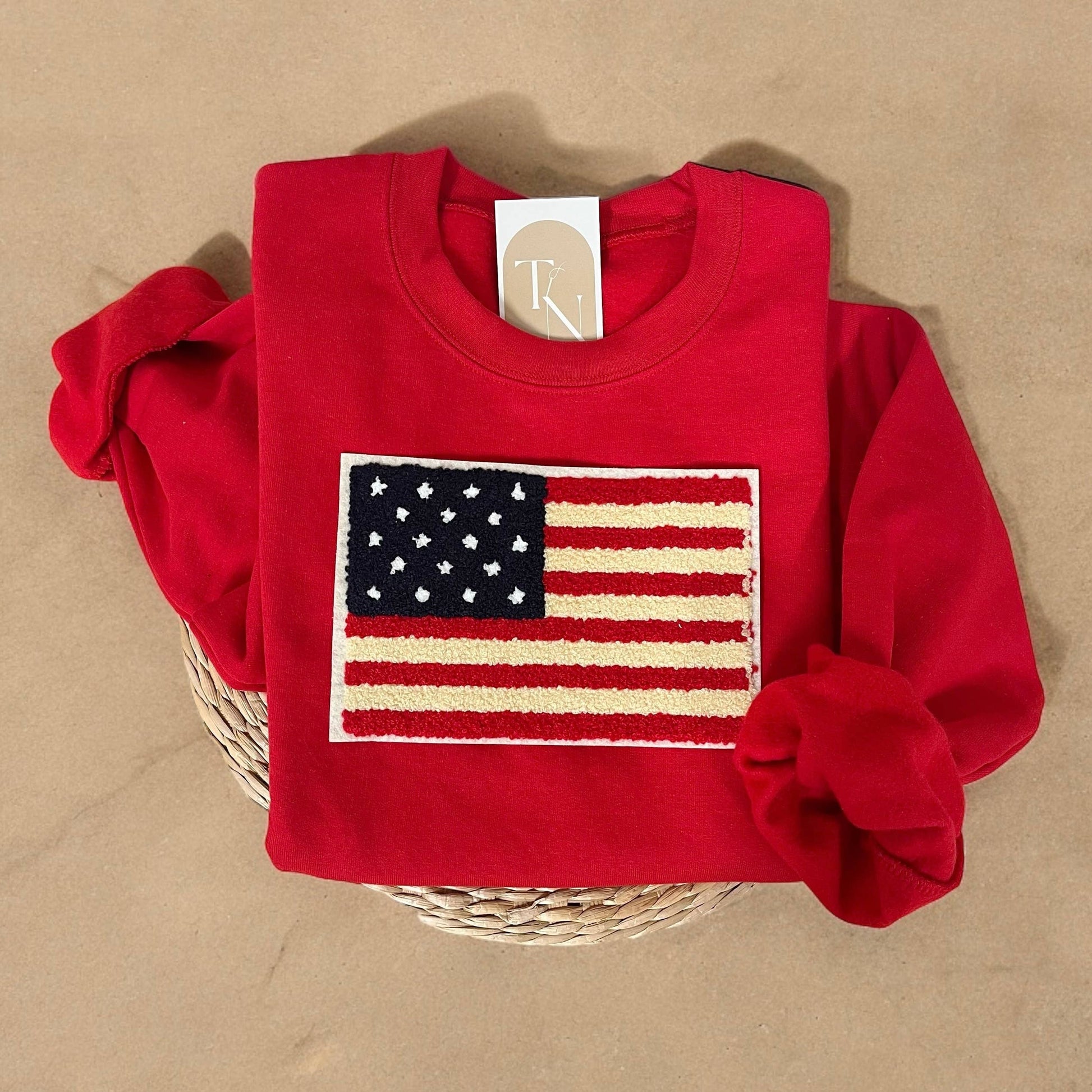 My favorite sweatshirts: American Flag Sweatshirt, USA Flag Sweater - Simple Life Amish Store