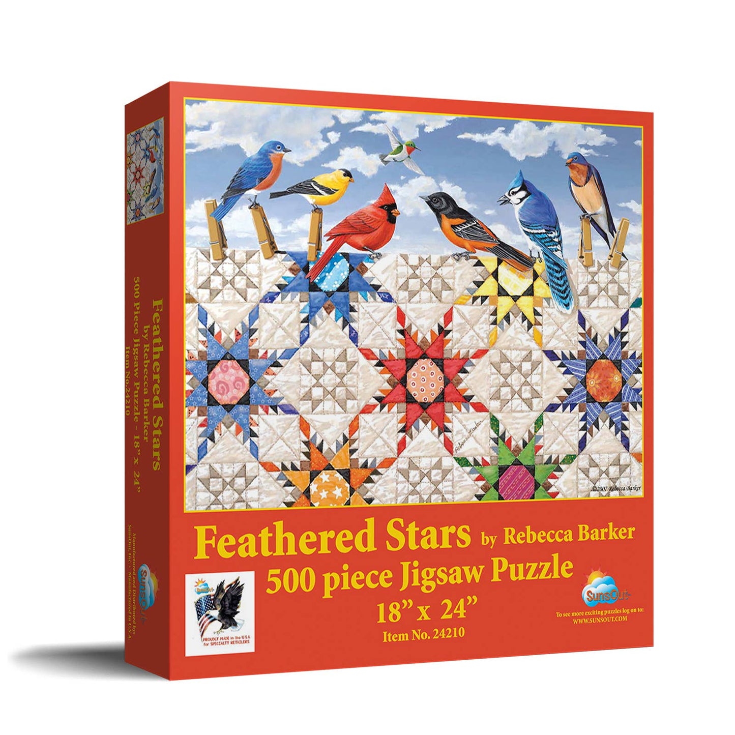 0229 Feathered Stars 500 pc Puzzle