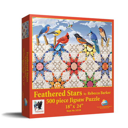 0229 Feathered Stars 500 pc Puzzle