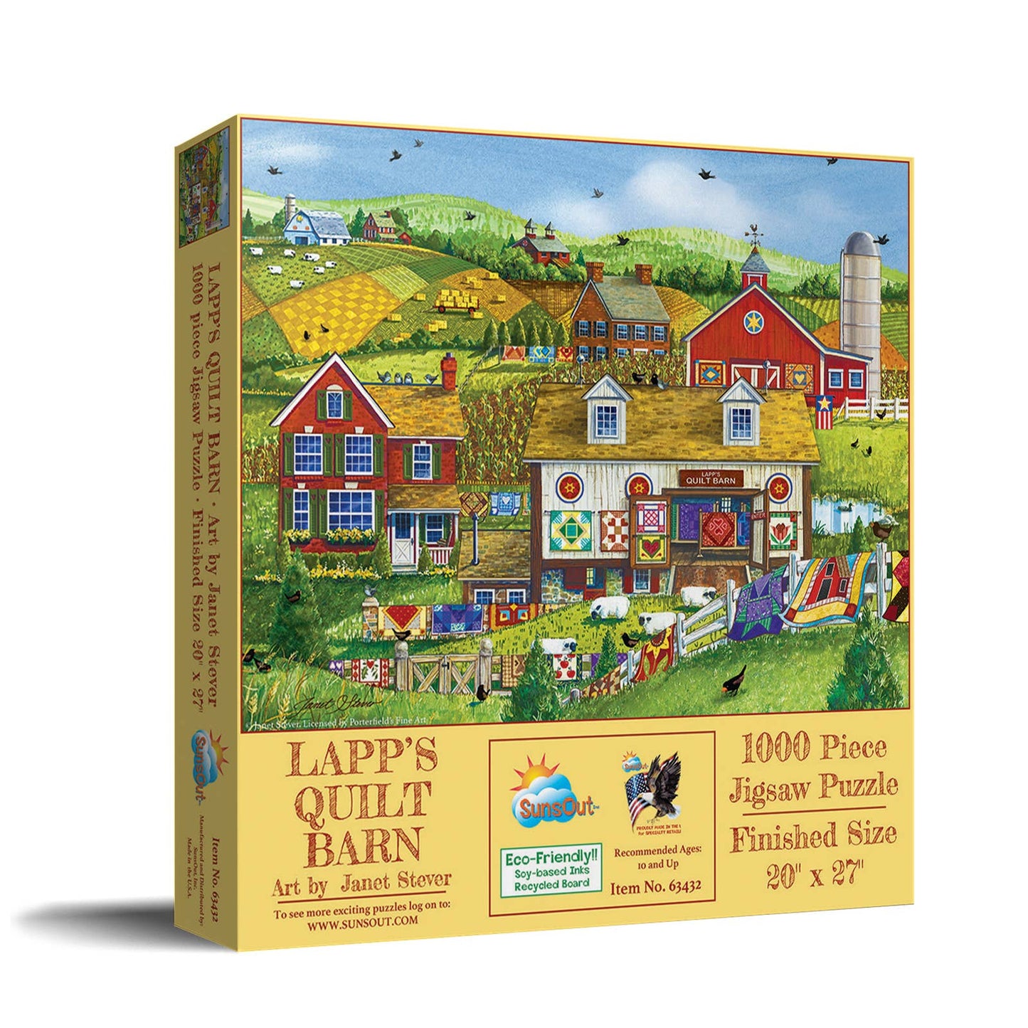 0170 Lapp's Quilt Barn 1000 pc Puzzle