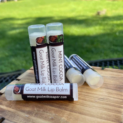 Mint Cocoa Goat Milk Lip Balm