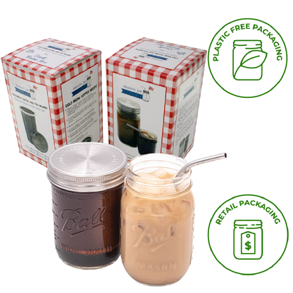 Cold Brew Coffee and Tea Maker Stainless Steel Filter Kit - Simple Life Amish Store