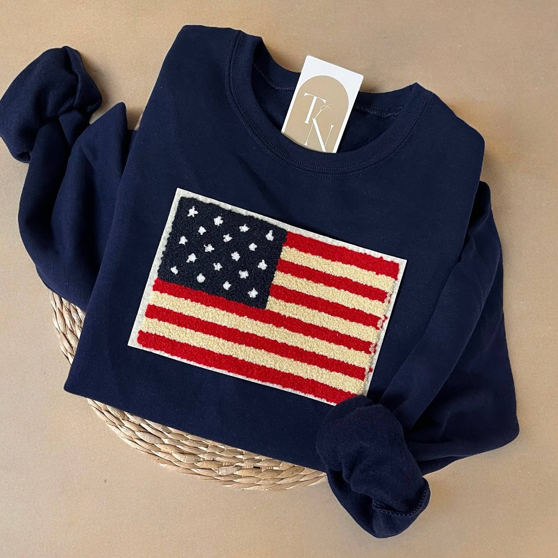 My favorite sweatshirts: American Flag Sweatshirt, USA Flag Sweater - Simple Life Amish Store