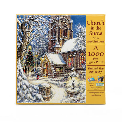 5152 Church in the Snow 1000 pc Puzzle