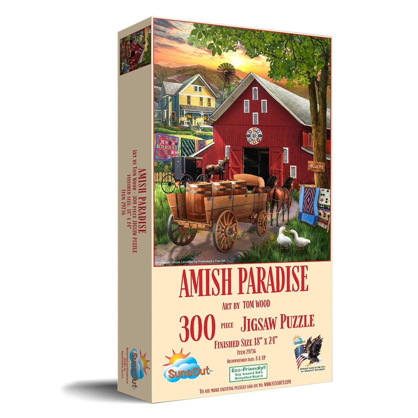 1316 Amish Paradise 300 pc Puzzle - Simple Life Amish Store