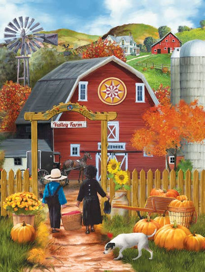 0838 Valley Farm 500 pc Puzzle