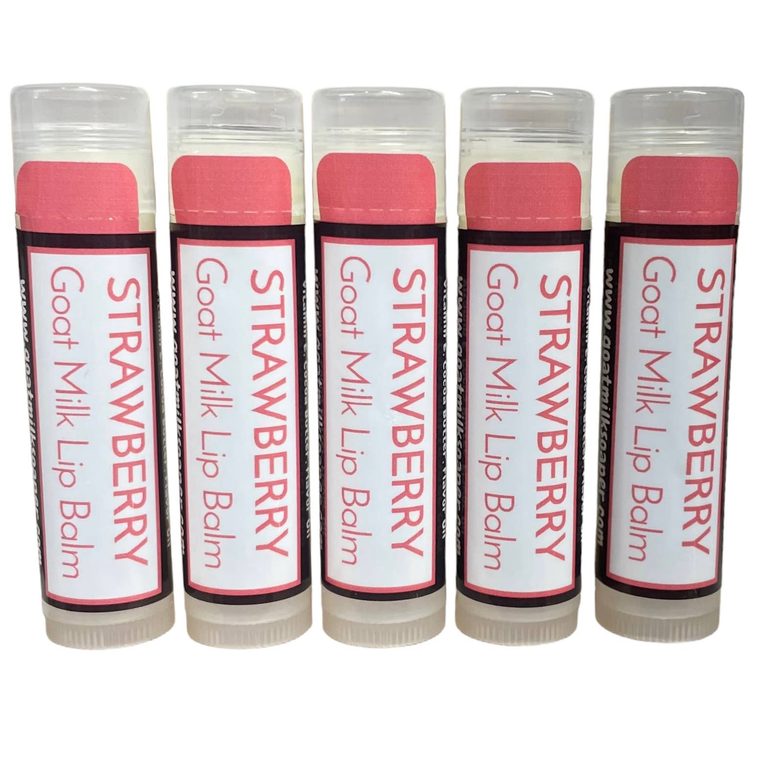 Strawberry Goat Milk Lip Balm - Simple Life Amish Store