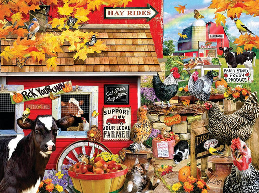 0894 Support your Local Farmer 1000 pc Puzzle