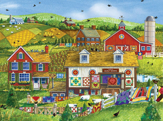 0170 Lapp's Quilt Barn 1000 pc Puzzle