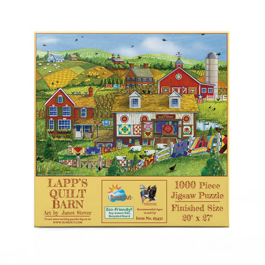 0170 Lapp's Quilt Barn 1000 pc Puzzle