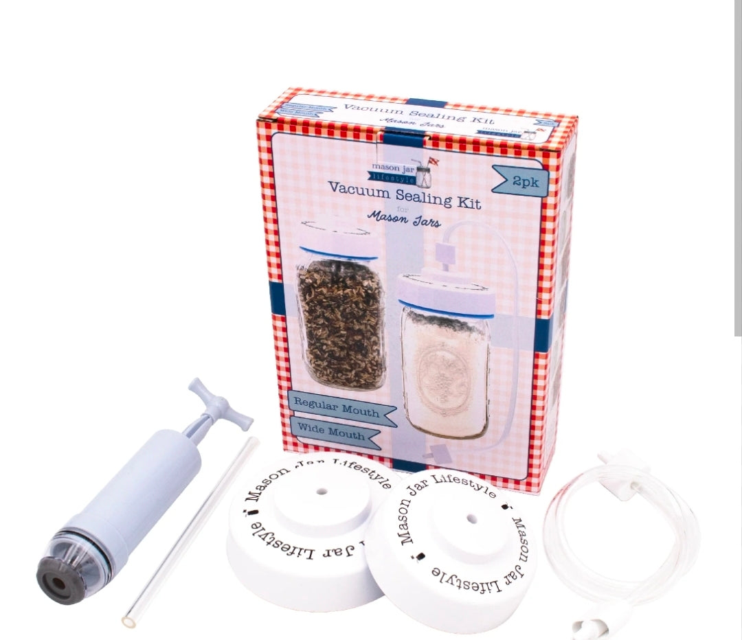 Vacuum Sealing Kit-Mason Jar Lifestyle - Simple Life Amish Store