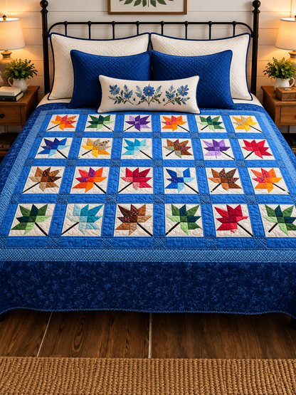 Quilt-Amish Handmade-Maple Leaf