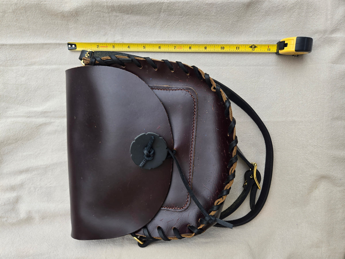Amish Made Leather Crossbody Purse