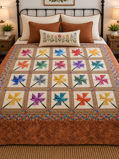 Quilt-Amish Handmade-Maple Leaf