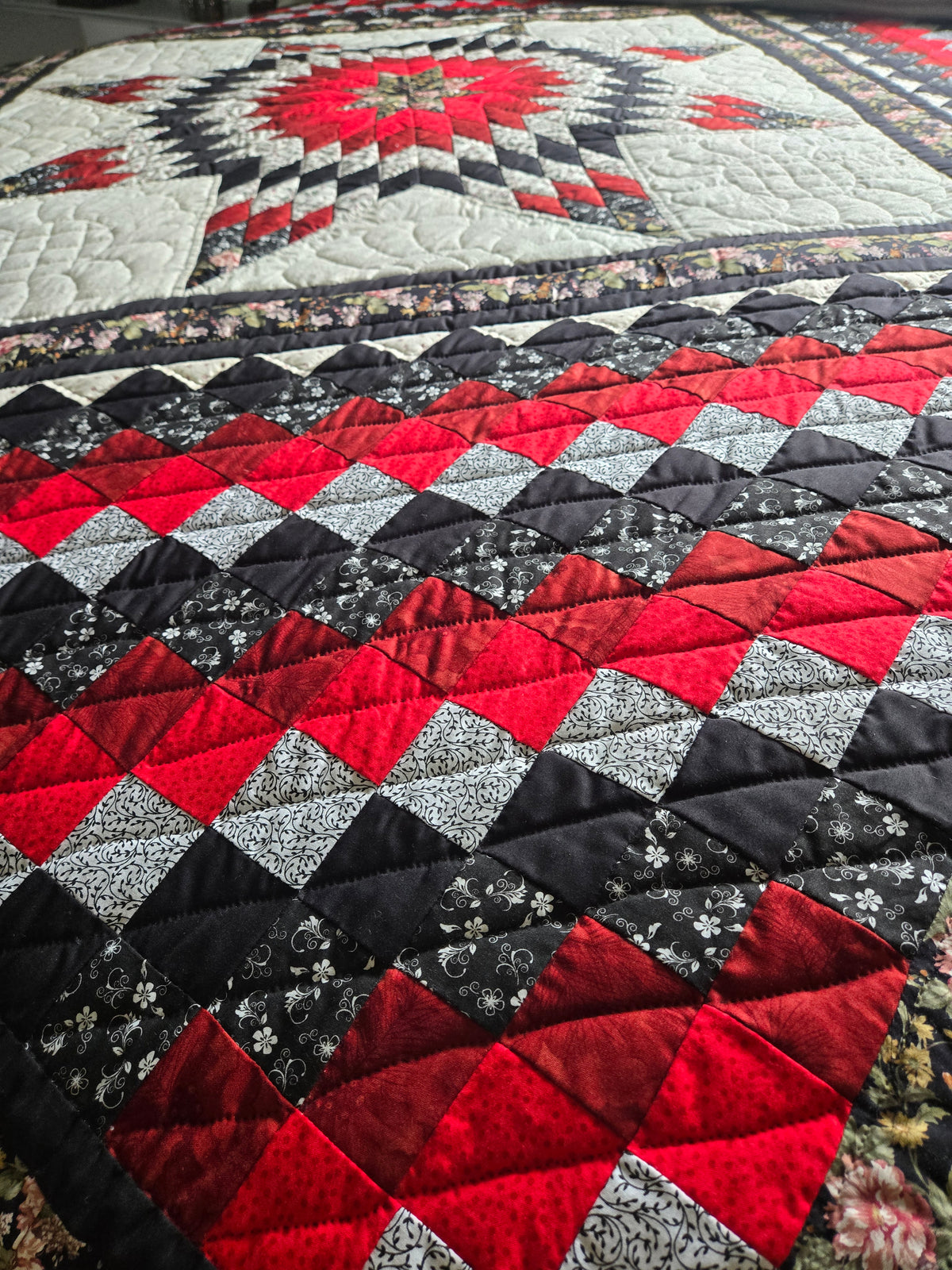 Quilt-Amish Handmade-Lone Star Common