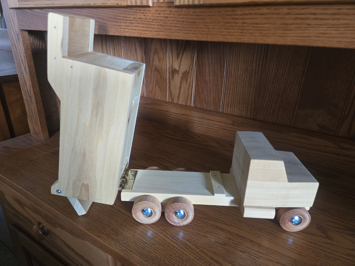 Amish-Made Dump Truck
