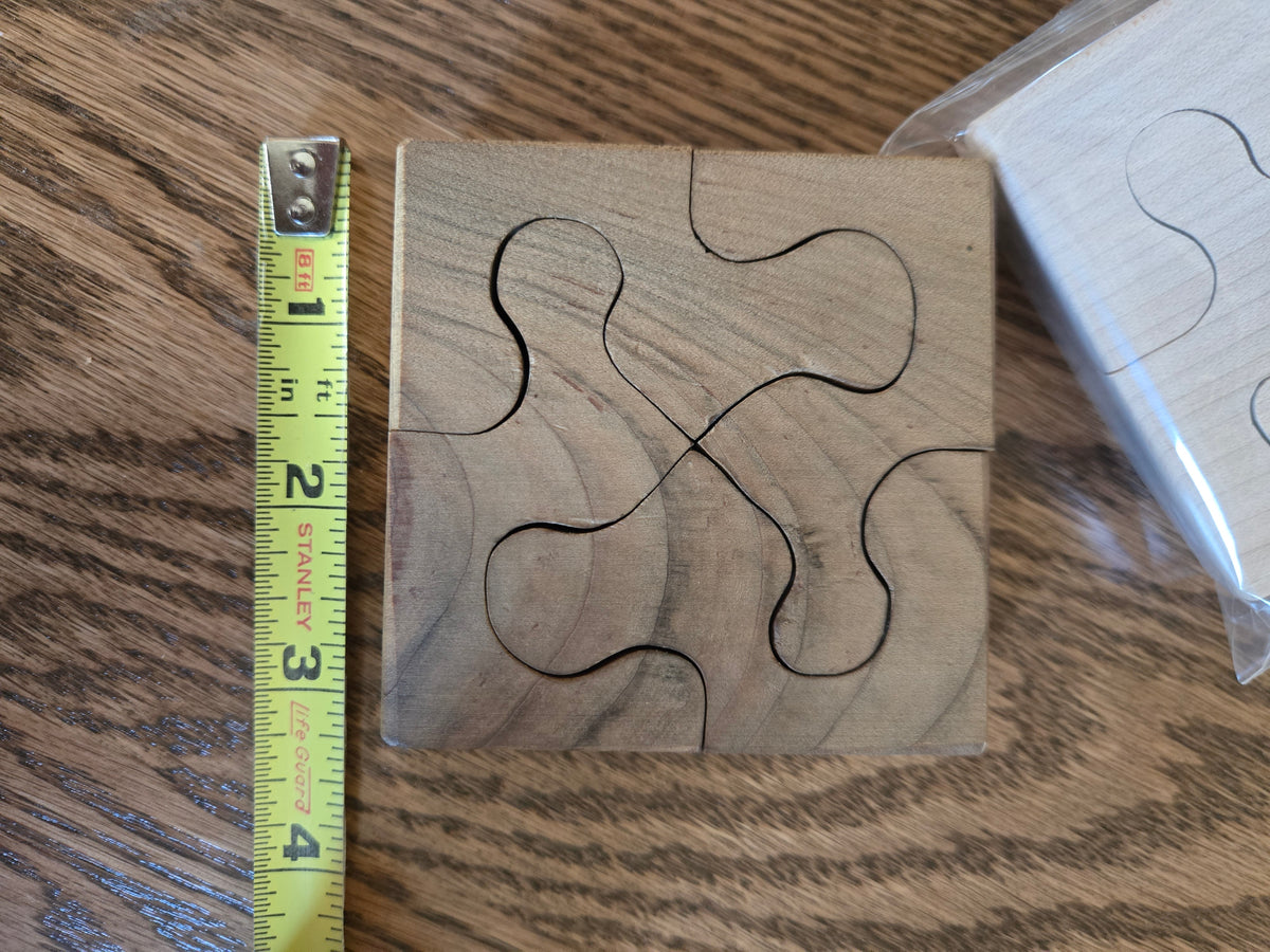 Puzzle Toy:  The World's Most Challenging 4-piece puzzle! - Simple Life Amish Store