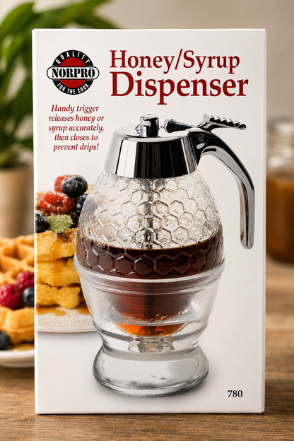 Combo...honey/syrup dispenser with Honey