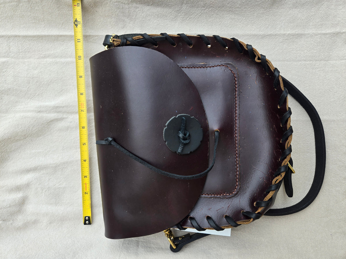 Amish Made Leather Crossbody Purse