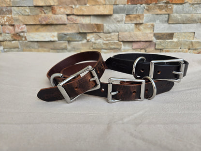 Amish-Made Leather Collar