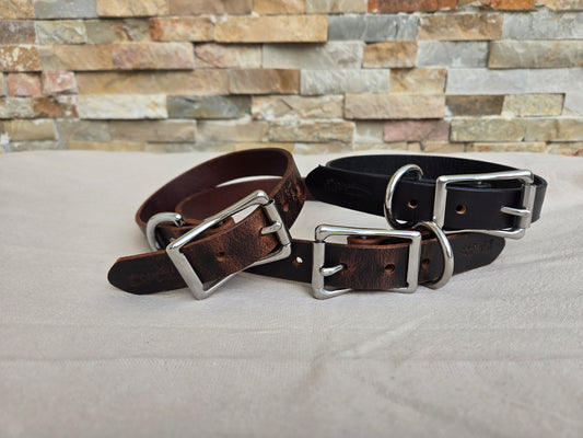 Amish-Made Leather Collar