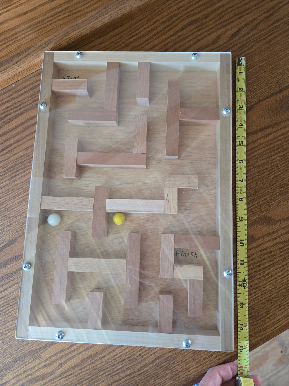 Amish Made Marble Maze