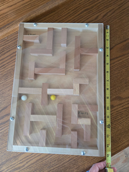 Amish Made Marble Maze