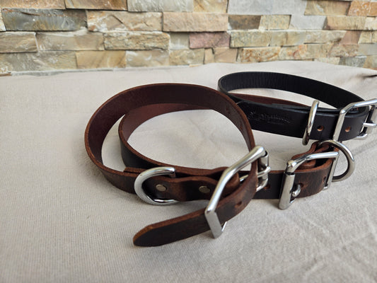 Amish-Made Leather Collar