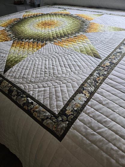 Quilt-Amish Handmade-Radiant Star