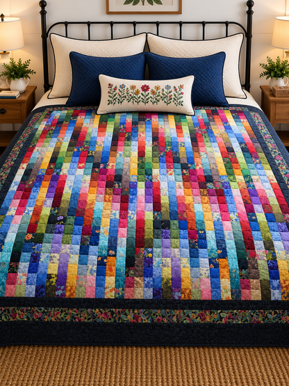 Quilt-Amish Handmade-Grandma's Patch