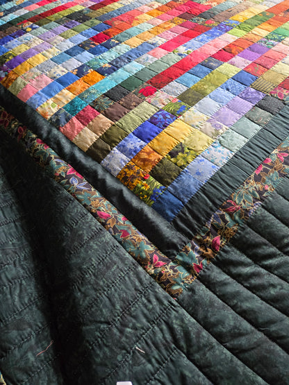 Quilt-Amish Handmade-Grandma's Patch