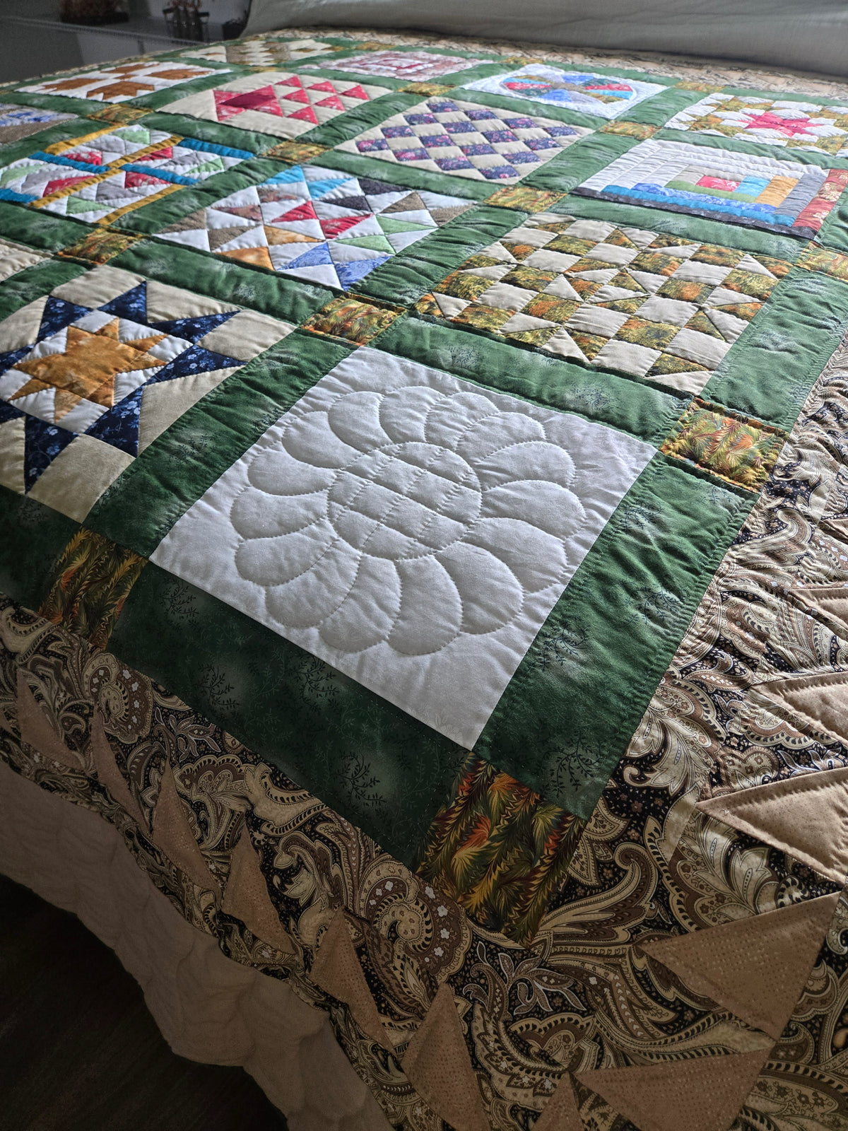 Quilt-Amish Handmade-Underground railroad