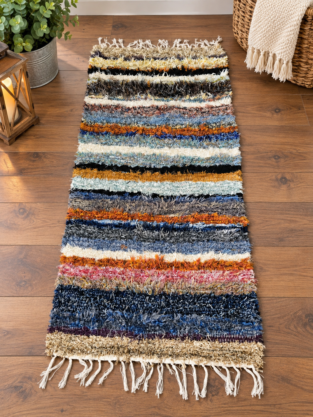 Amish made hand loomed rugs (5 foot runner) - Simple Life Amish Store